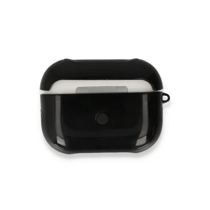 BUĞZ Airpods Pro (1.nesil) 3in1 Kılıf - Siyah