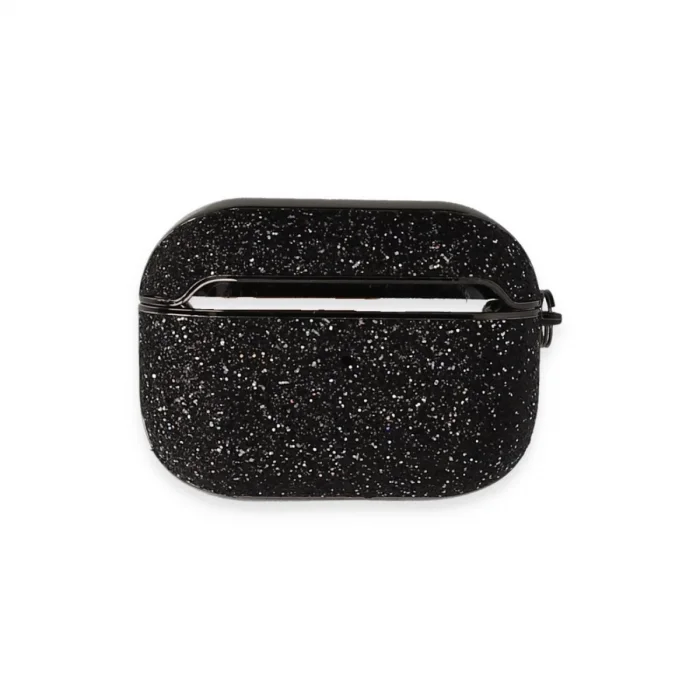 BUĞZ Airpods Pro (1.nesil) Spell Simli Kılıf - Siyah