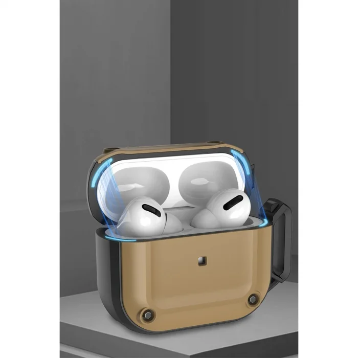 BUĞZ Airpods Pro 2 (2.nesil) Asgard Kılıf - Kahverengi