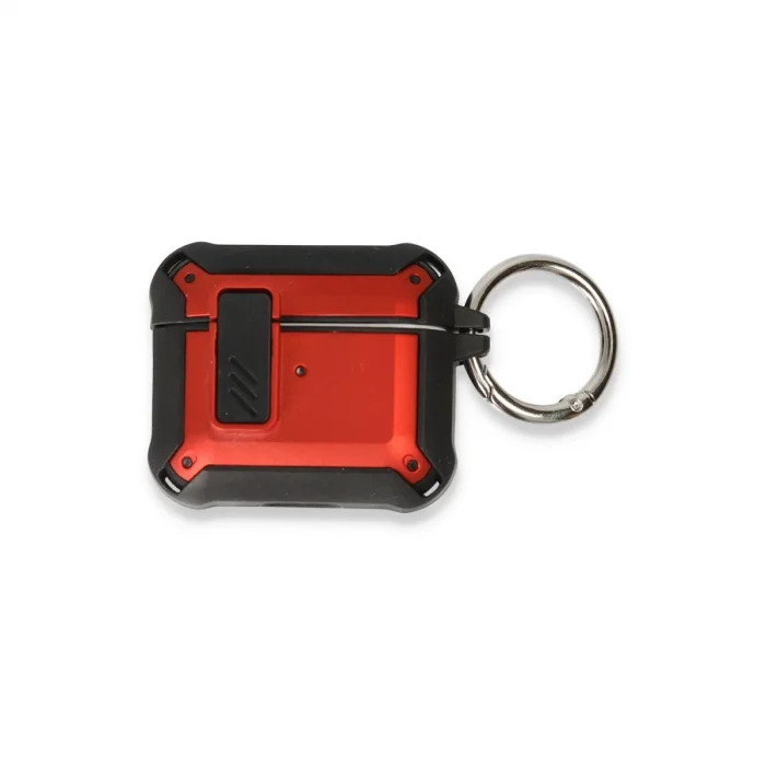 BUĞZ Airpods Pro 2 (2.nesil) Truva Kılıf - Kırmızı