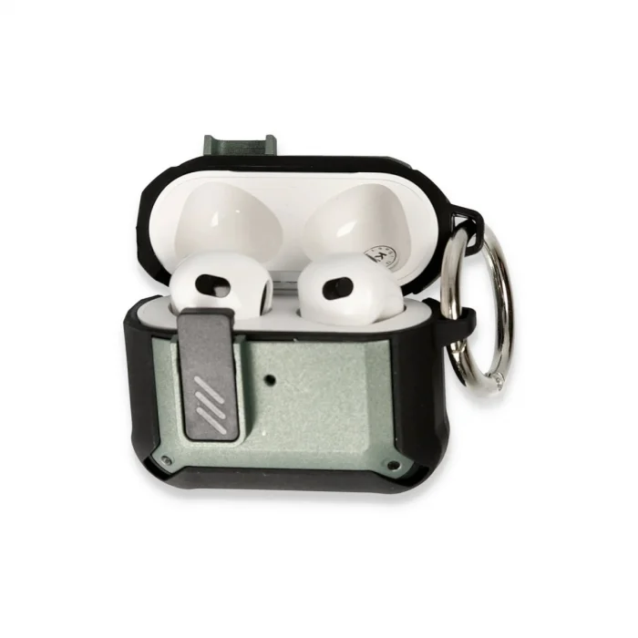 BUĞZ Airpods Pro 2 (2.nesil) Truva Kılıf - Yeşil