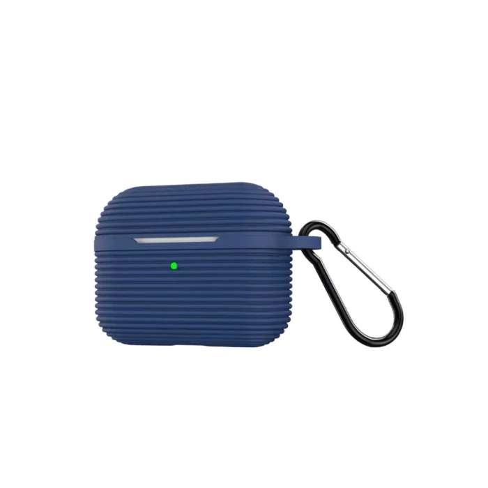 BUĞZ Airpods Pro 3 (3.nesil) Raven Silikon Kılıf - Lacivert