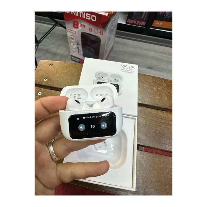  AirPods Pro2 ANC DOKUNMATİK EKRANLI Bluetooth Kulaklık Askı Asma