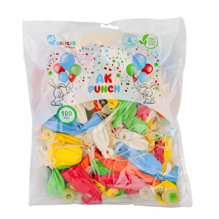  AK-01 Punch Balon 100 Adet