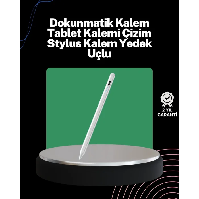 BUĞZ Akıcı Yazı ve Çizim için Eğim Sensörlü Dijital Kalem – 20 Saat Kesintisiz Kullanım