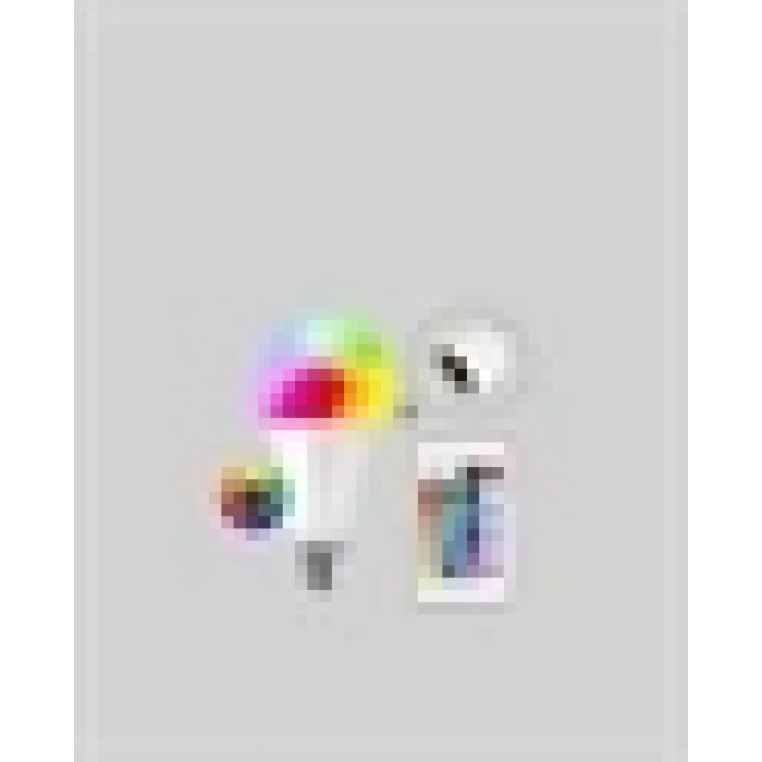 BUĞZ Akıllı 9W RGBW LED Ampul, tasaruflu romantik ışıklı