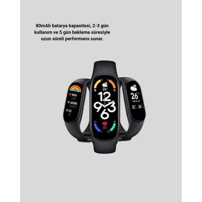 BUĞZ Akıllı Bileklik – Adım Sayar, Kalp Atış Ölçer, Uyku Takipli ve Suya Dayanıklı