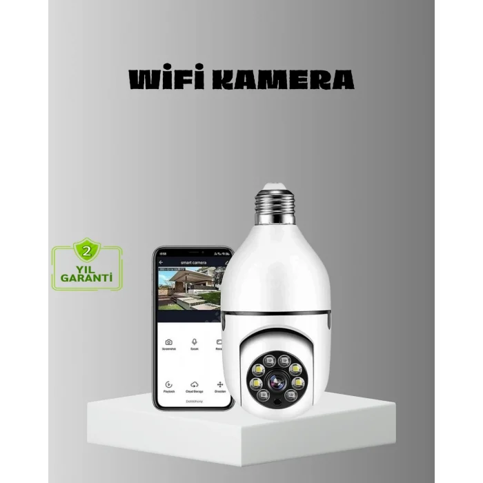 BUĞZ Akıllı Duy Kamera Gece Görüşlü ve Hareket Algılama Sensörlü