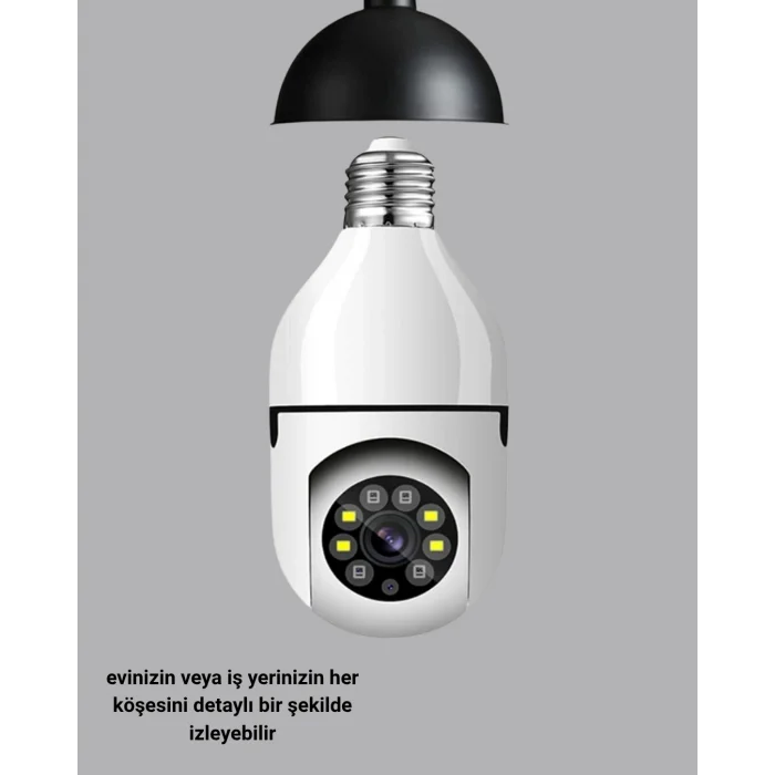 BUĞZ Akıllı Duy Kamera Uzaktan Kontrol ve Geniş Görüş Açılı