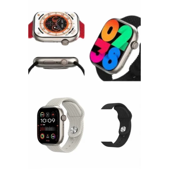  Akıllı Kol Saat Amoled Ekran Android ve İOS Uyumlu Arama Konuşma