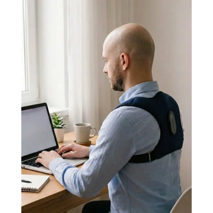 BUĞZ Akıllı Postür Düzeltici Masaj Kemeri Medikal Destekli