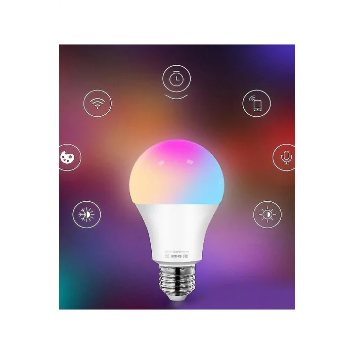 BUĞZ Akıllı Rgb Led Lamba Ampul 9w 50hz 800 Lümen - Lisinya