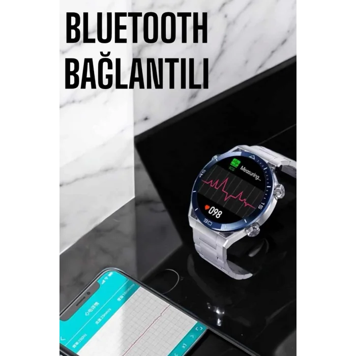  Akıllı Saat 2024 Model Arama Cevaplayan Uyku ve Sağlık Takibi