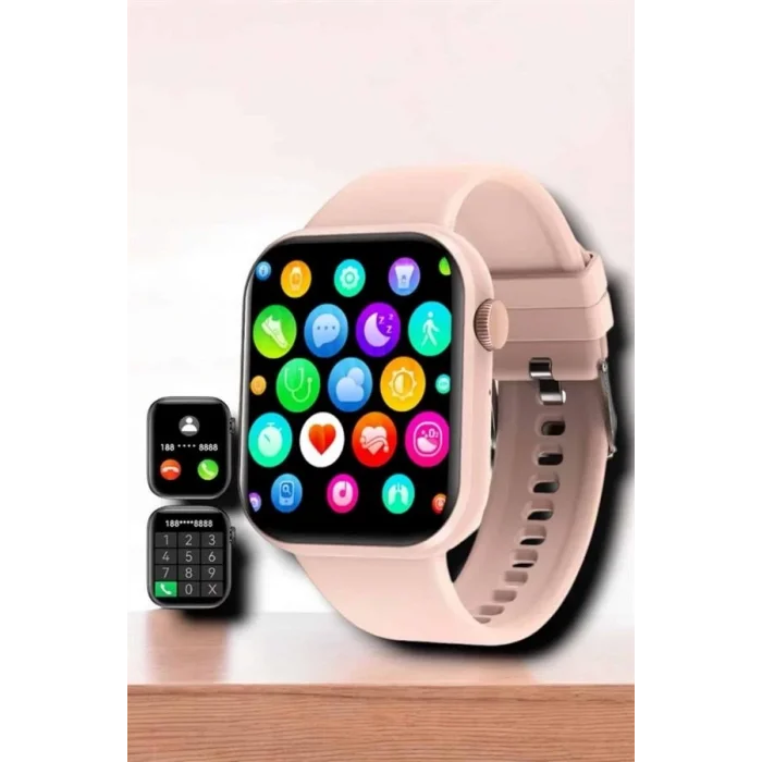  Akıllı Saat 44mm Çelik Kasa, OLED Ekran ve Gelişmiş Sağlık Takibi