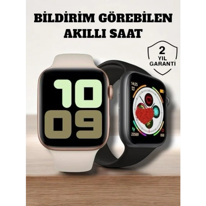 BUĞZ Akıllı Saat 44mm Çelik Kasa, OLED Ekran ve Gelişmiş Sağlık Takibi - BUĞZ