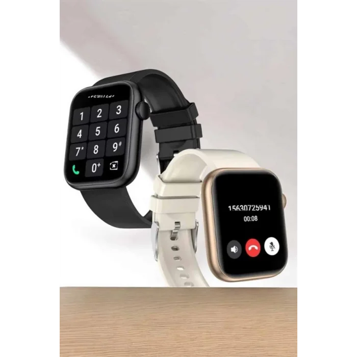 BUĞZ Akıllı Saat 44mm Çelik Kasa, OLED Ekran ve Gelişmiş Sağlık Takibi - BUĞZ