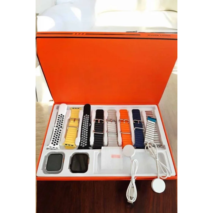 BUĞZ Akıllı Saat 7 Kordonlu Metal,Plastik Ve Hasır Kordon Seçeneği - BUĞZ