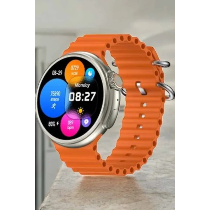 BUĞZ Akıllı Saat 7 Kordonlu Yeni Nesil Arama Cevaplayan Çok Fonksiyonlu - BUĞZ