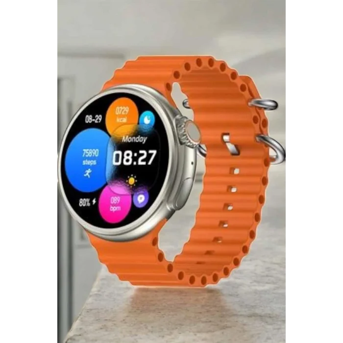 BUĞZ Akıllı Saat 7 Kordonlu Yeni Nesil Arama Cevaplayan Çok Fonksiyonlu - BUĞZ