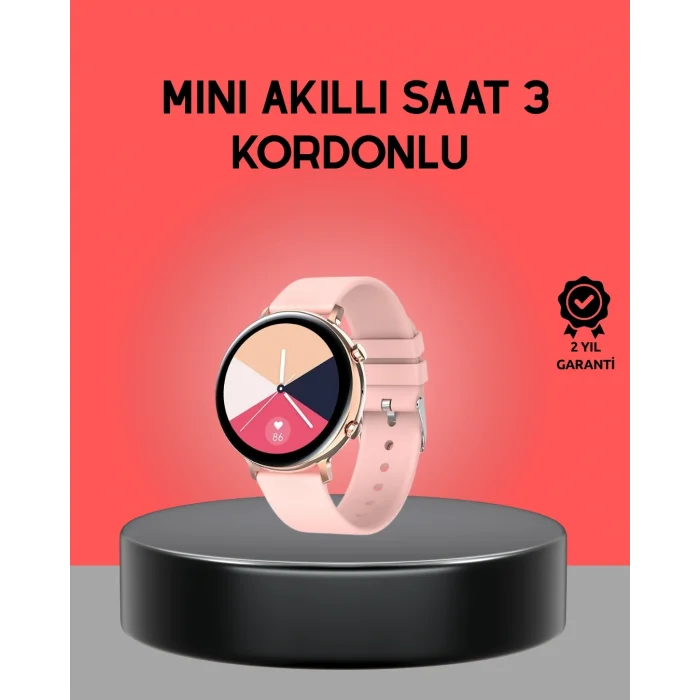 BUĞZ Akıllı Saat – Adım Sayar, Bildirim Görüntüleme, Suya Dayanıklı