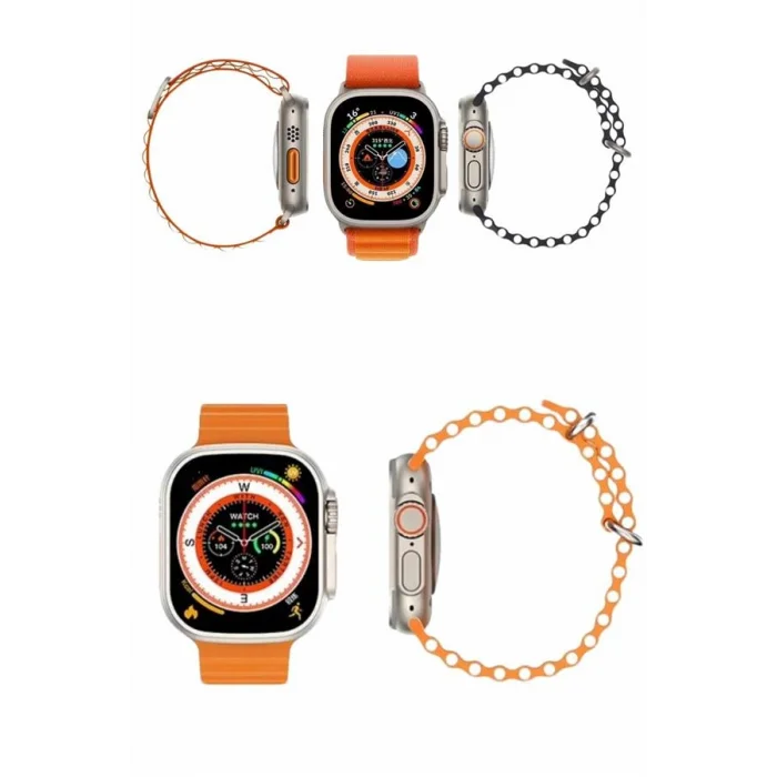 BUĞZ Akıllı Saat Android ve İOS Uyumlu 49 MM NFC Özelliği GPS Takibi Yeni Nesil - BUĞZ
