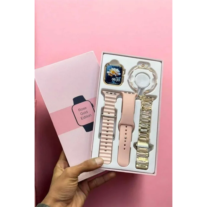  Akıllı Saat Bluetooth Bağlantılı Aksesuar Hediyeli GPS Takibi