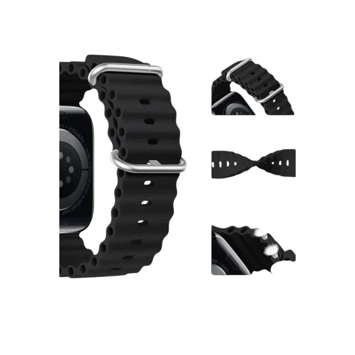 BUĞZ Akıllı Saat Bluetooth Bağlantılı NFC ve GPS Uyumlu Nabız Ölçer Sesli Görüşme - BUĞZ