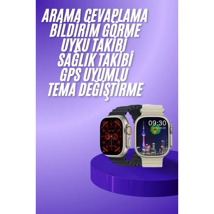 BUĞZ Akıllı Saat Bluetooth Bağlantılı Uyku ve Sağlık Takibi - BUĞZ