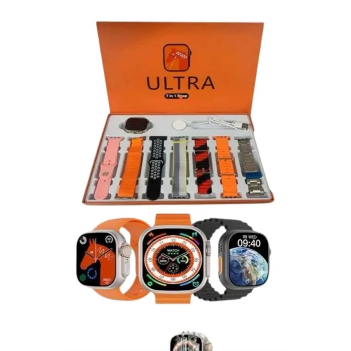 BUĞZ Akıllı Saat Çağrı Cevaplayabilen Unısex 7 Kordonlu Müzik Dinleme - BUĞZ