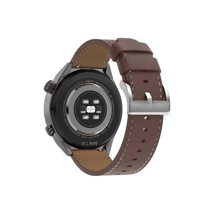 BUĞZ Akıllı Saat Çelik Kordon Çağrı Cevaplama Amoled Ekran Titreşimli Uyku ve Sağlık Takibi - BUĞZ