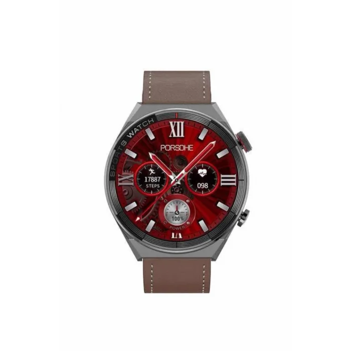 BUĞZ Akıllı Saat Çelik Kordon Çağrı Cevaplama Amoled Ekran Titreşimli Uyku ve Sağlık Takibi - BUĞZ