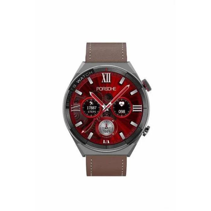 BUĞZ Akıllı Saat Çelik Kordon Çağrı Cevaplama Amoled Ekran Titreşimli Uyku ve Sağlık Takibi - BUĞZ