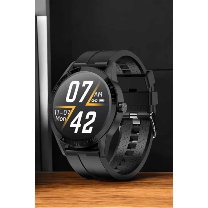 BUĞZ Akıllı Saat Çok Fonksiyonlu Sesli Görüşme NFC Uyumlu Amoled Ekran - BUĞZ