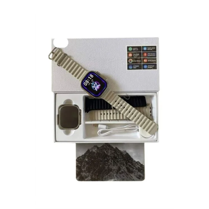 BUĞZ Akıllı Saat Çok Fonksiyonlu Unısex Sosyal Medya Girişli Bluetooth Bağlantılı - BUĞZ