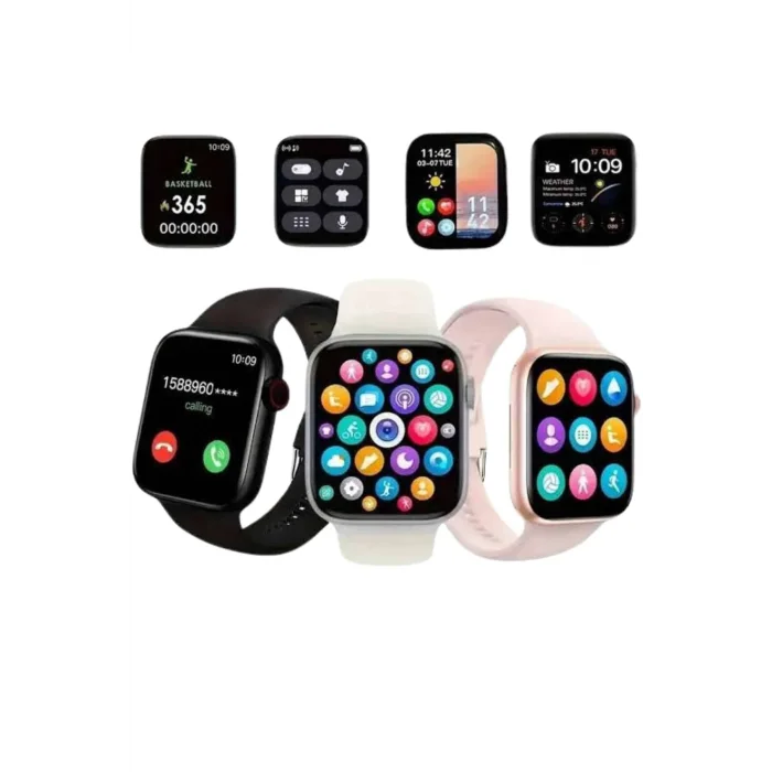 BUĞZ Akıllı Saat Çok Fonksiyonlu Uyku Takibi Adımsayar Nabız Ölçer Arama Cevaplayan - BUĞZ