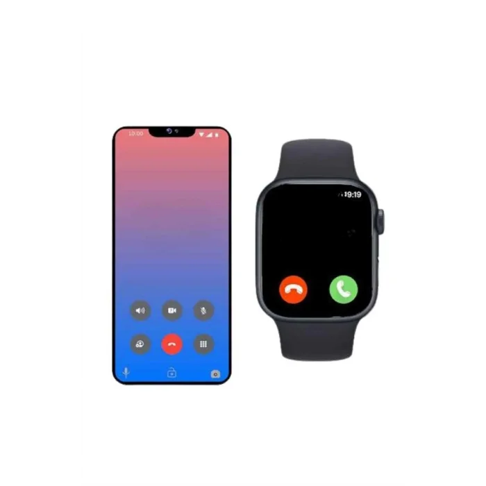 BUĞZ Akıllı Saat Çok Fonksiyonlu Uyku Takibi Adımsayar Nabız Ölçer Arama Cevaplayan - BUĞZ