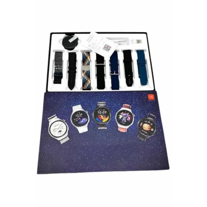 BUĞZ Akıllı Saat Çoklu Kordon Seçenekli Dokunmatik Ekran Nabız Sensörlü - BUĞZ