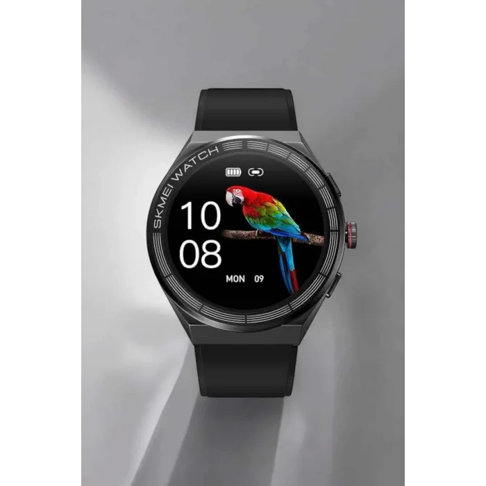 BUĞZ Akıllı Saat Dokunmatik Ekran Sesli Görüşme ve Bildirim Görme Sağlık Takibi