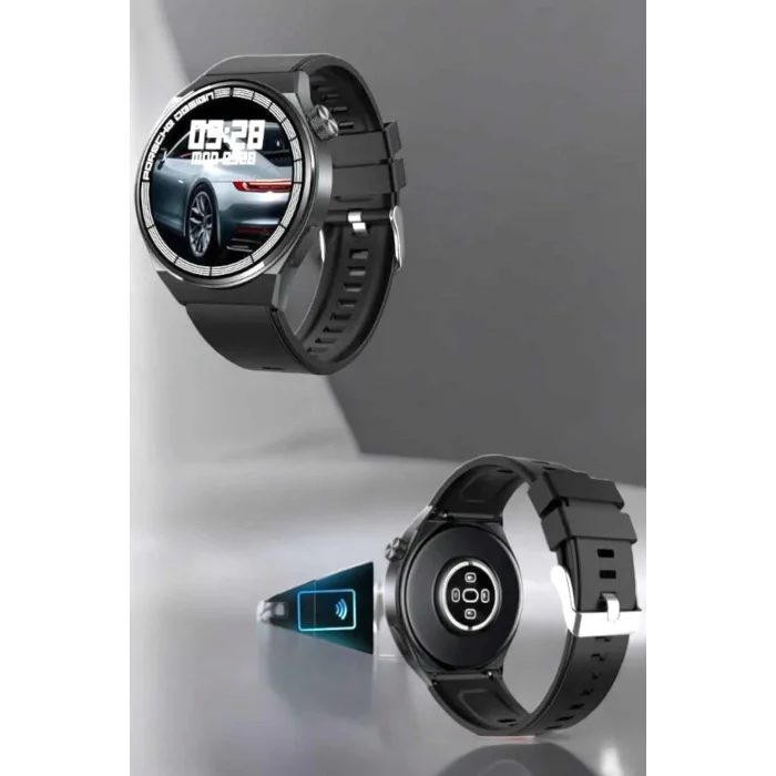  Akıllı Saat Nabız Sensörlü Bildirim Görebilen Spor Modları GPS Takibi