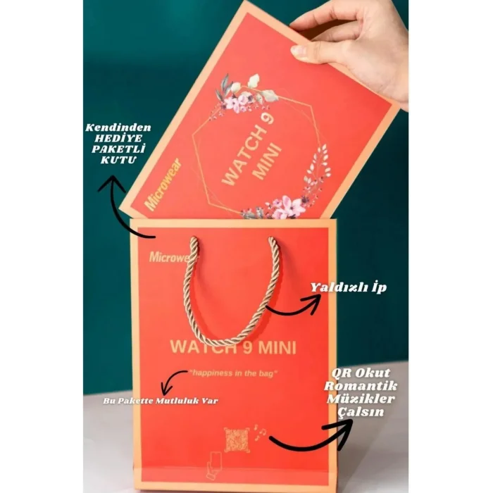 BUĞZ Akıllı Saat - Renk: Gri, Kasa Renk: Pembe, Kordon Renk: Çok Renkli | Teknik Özellikleri ve Kullanım