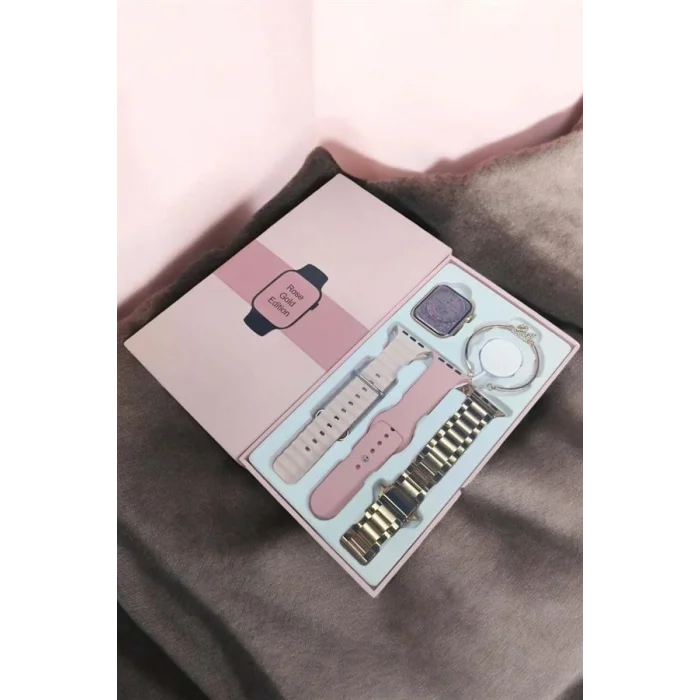 BUĞZ Akıllı Saat Sesli Görüşme Bildirim Görme Uyku ve Sağlık Takibi