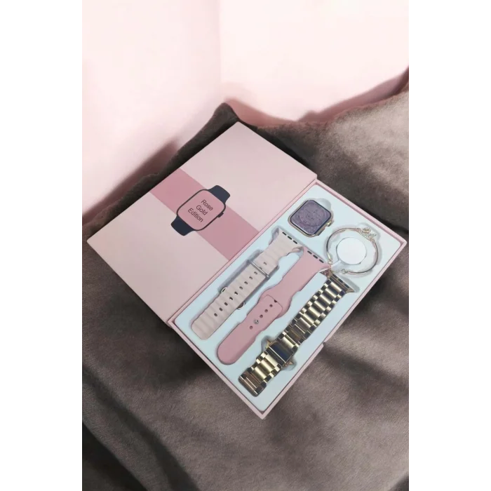 BUĞZ Akıllı Saat Sesli Görüşme Bildirim Görme Uyku ve Sağlık Takibi