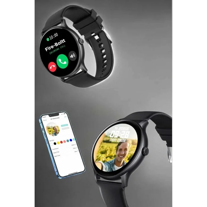 BUĞZ Akıllı Saat Sesli Görüşme Bluetooth Bağlantılı 3 Kordonlu - BUĞZ