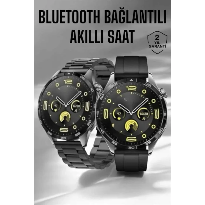  Akıllı Saat Sesli Görüşme, NFC Uyumlu, Bildirim Görme ve Uyku ve Sağlık Takibi