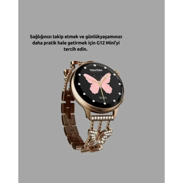 BUĞZ Akıllı Saat – Şık Tasarım, Uzun Pil Ömrü ve Su Geçirmez Özellik - Lisinya