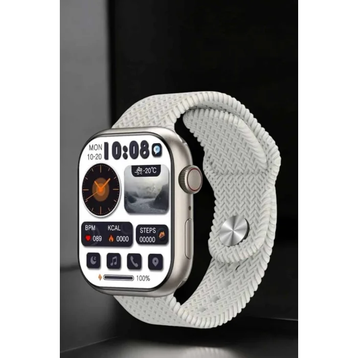 BUĞZ Akıllı Saat Tema Değiştirme Uyku ve Sağlık Takibi Bluetooth Bağlantılı - BUĞZ