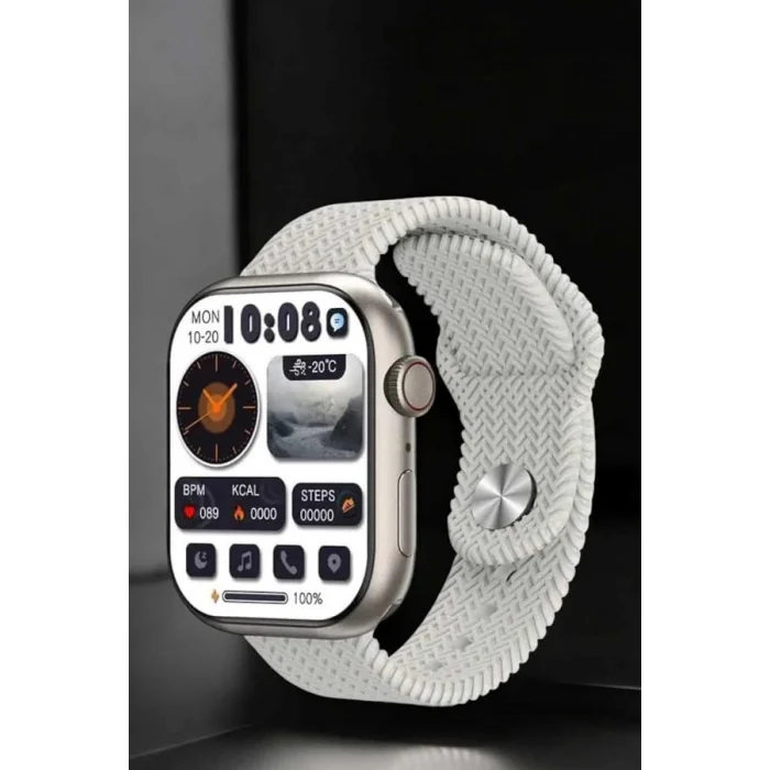 BUĞZ Akıllı Saat Tema Değiştirme Uyku ve Sağlık Takibi Bluetooth Bağlantılı - BUĞZ