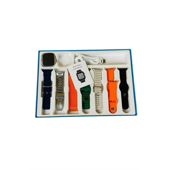 BUĞZ Akıllı Saat Unisex Akıllı Saat Çoklu Kordon Seçeneği Çelik Kordon Plastik Kordon - BUĞZ