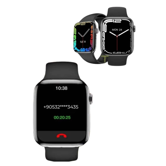 BUĞZ Akıllı Saat Uyku ve Sağlık Takibi Arama Cevaplama 44 MM Amoled Ekran - BUĞZ