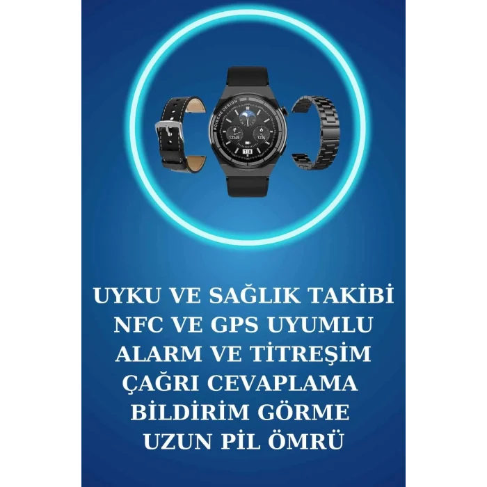  Akıllı Saat ve Kulaklık Seti Bildirim Görme Arama Cevaplama ANC Özelliği